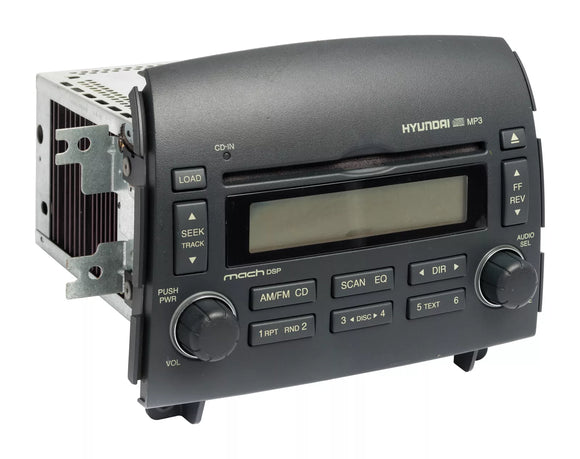 2006-2007 Hyundai Sonata AM FM Radio 6 Disc CD Player MP3 96190-0A100FZ