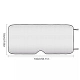 Foldable Large Sun Shade Truck Van Car Windshield Visor UV Block Cover Protector