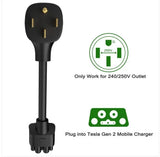 Tesla Charger Adapter FOR Connector Charger Adapter 220v 240v Nema 14-50 Adapter