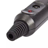 1PC 12V Universal Male Car Cigarette Lighter Socket 15A Plug Connector O9Z1