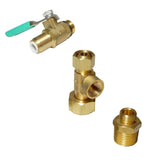 Ice Maker Fridge Installation Kit - 1/4" Fittings with 1/4" OD 25 Feet W