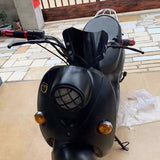 US Universal Motorcycle Handlebar Front Screen Windshield Instrument Cover Kit