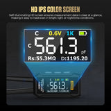 Digital Smart Tweezer Mini LCR Meter ESR SMD Diode Tester Capacitance Resistance