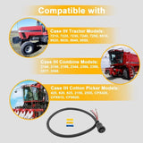 3-Pin Aux Power Connector for Case-IH Tractor Combine Cotton Models 187103A1