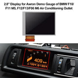 Display for Awron Demo Gauge of BMW M3 M4 Air Conditioning Outlet