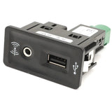 MIB2 CarPlay MDI USB AUX Switch Control AMI Socket Adapter for Volkswagen VW Golf 7 7.5