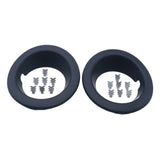 2Pcs Front Fog Light Lamp Cover Trim for Land Rover Range Rover Sport 2006-2009