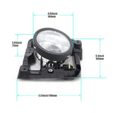 Set Fog Driving Light Lamp w/Cover for Acura TSX 2009-10 Left Right 33900-TL0-A01