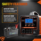 Heavy Duty Truck Bus RV Car Battery Repair Charger 12V/24V Smart Automatic Pulse NEW