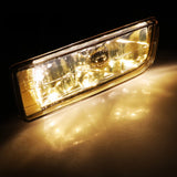 Pair Bumper French Amber Fog Light Lamp for BMW 1992-1999 BMW E36 325 328 M3 Yellow Lens