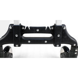 Black Aluminum Luggage Cart Folding Dolly Push Truck Hand Collapsible New