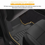 All Weather Carpets Floor Mats Liner for 2018-2025 Volvo XC60 4-Door TPE Rubber