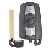 Remote Key Case Fob for BMW 1 3 5 6 Series Smart Key Shell Fob with Battery Cover