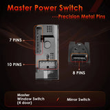 Master Power Window Mirror Control Switch for GMC Chevy C/K 1500 2500 3500 Tahoe