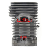 41mm Cylinder Piston Pin Kit for Poulan 530071884 Partner P3314 P3314WS PP3516