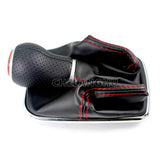 5 Speed 12mm Car Gear Shift Knob Boot for VW Bora MK4 Golf Jetta IV 1998-2006
