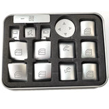 Door Armrest Window Button Switch Cover for Mercedes-Benz A C E CLA GLA GLE GLS
