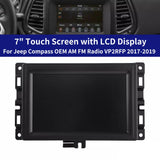 7" LCD Display Touch Screen for 2017-2020 Jeep Compass Car Radio Navigation US