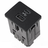 USB + Type-C Dual Multimedia Interface for 2019-23 Ford Lincoln Sync 3 Module USB-C hub