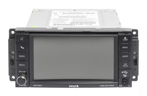 2013-2014 Jeep Wrangler AMFM Radio Touch Screen Display Aux P05091338AC Face RHB