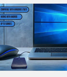 Portable 500GB Compact External Hard Drive HDD USB 3.0 High Speed Storage