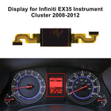 Display for Infiniti EX35 Speedometer Instrument Cluster 2008-2012