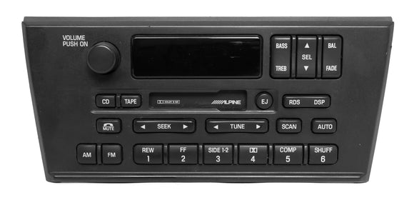 2000-2001 Lincoln LS OEM AM FM Cassette Radio wCD Controls XW4F-18C870-BH