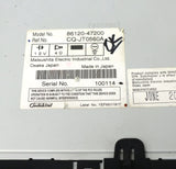 2006-09 Toyota Prius AM FM Radio mp3 CD Player OEM 86120-47200 FN 51824
