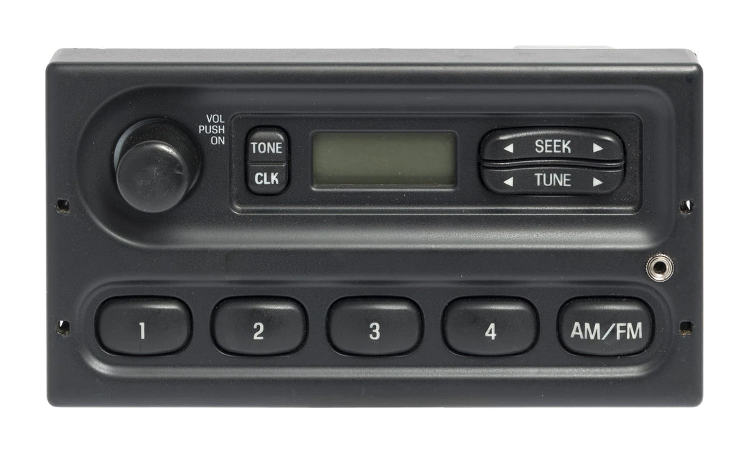 1999-2005 Ford F-250 SD Truck AM FM Radio w Auxiliary 2 Speaker F8RP-18K810-BA