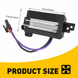 AC Heater Blower Motor Fan Speed Control Resistor for Silverado 1500 2500 EOA