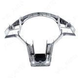 Steering Wheel Trim Cover AMG Silver for Mercedes Benz W204 W212 C E CLA 2012-14