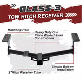 Trailer Tow Hitch for Toyota RAV4 2006-2018 Class 3 Receiver 2" Black