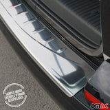 Rear Bumper Sill Cover Protector Guard for Volvo XC60 2018-2025 Stainless Steel