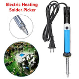 Electronic Vacuum Solder Sucker Desoldering Suction Pump Iron Gun Drill Rod Tool