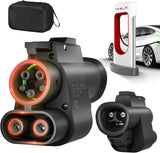 Fast Charging NACS to CCS1 Tesla Supercharger Adapter for Ford Mach-E, Rivian, Chevy Bolt, F-150 Lightning