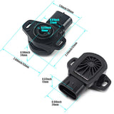 Throttle Position Sensor 22mm TPS for Polaris Ranger 500 570 800 4X4 Efi 3131705