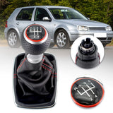 5 Speed 12mm Car Gear Shift Knob Boot for VW Bora MK4 Golf Jetta IV 1998-2006