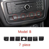 Center Console Button Trim Cover for Mercedes Benz  GLA X156 C117 W176