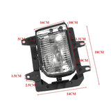 Set of 2 Front Bumper Fog Lights for BMW 3-Series E30 1985-1992 318i 325i