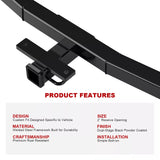 Towing Hitch Receiver Class 3 for Toyota Tacoma Pickup Truck 2016-2023