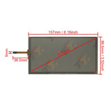 4-Pin 6.5" Touch Screen Digitizer for Hyundai Santa Fe Radio Navigation