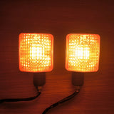 Front Rear Turn Signal Indicator Light for HONDA XR 650L XR 250L 2PCS