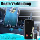 Aux to Bluetooth 5.1 Adapter 3.5mm Bluetooth Receiver Microphone for Car Home Office