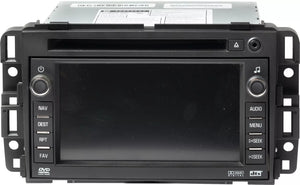 2009 Chevrolet Tahoe AM FM Radio CD MP3 Player DVD Navigation OEM 20862567 UVB