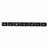 A/C Climate Control Button Repair Decals Stickers for Corvette C6 2005-2013