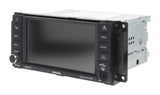 2013-2014 Jeep Wrangler AMFM Radio Touch Screen Display Aux P05091338AC Face RHB