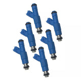 Set of (6) OEM 26LB Upgrade Fuel Injectors 0280156048 for 1999-04 Jeep Wrangler TJ XJ 4.0L