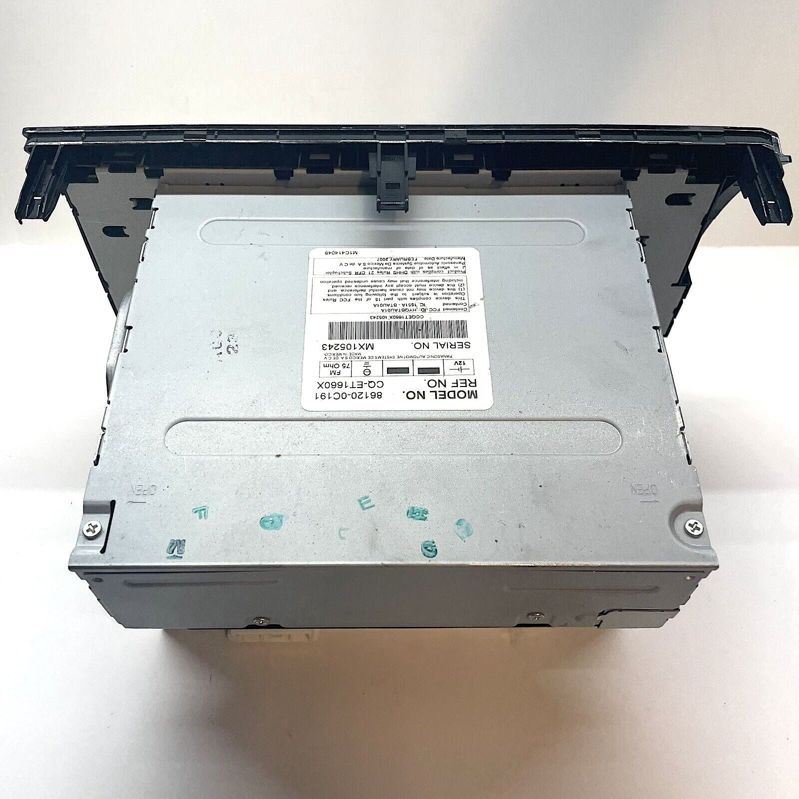 2007-2012 Toyota Tundra Sequoia JBL Radio 6 Disc Changer 86120