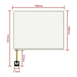 New 8.4" Touch Panel Digitizer for 2014-2017 Maserati Ghibli Radio Navigation System