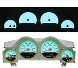 Sky Blue EL Gauge Panel for Dodge Challenger Magnum Charger Instrument Cluster Replacement
